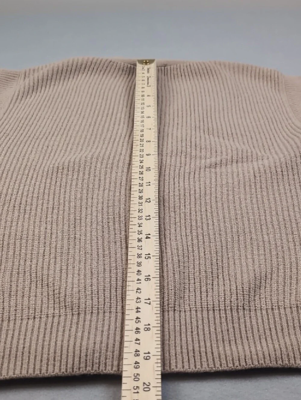 Poof Apparel Cream Ribbed Button-Front Women's Sweater Vest M